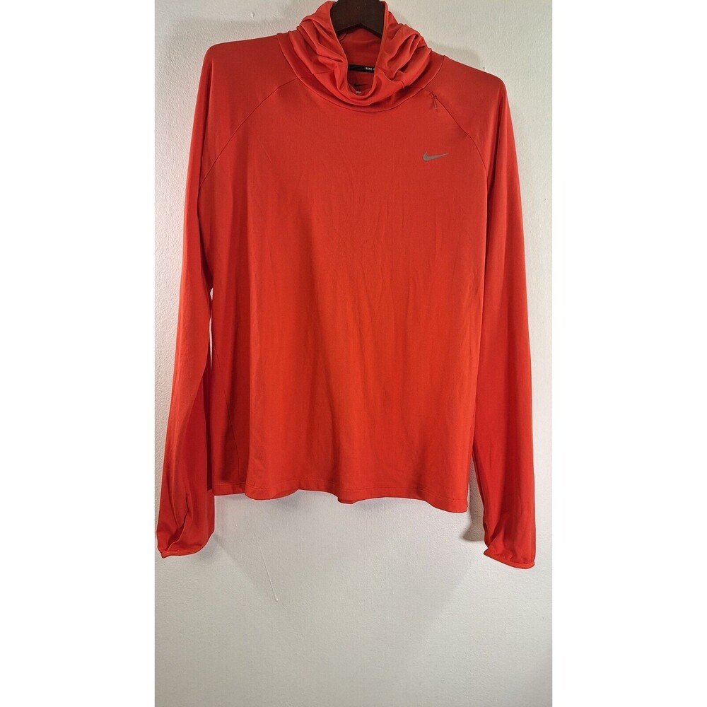 NIKE Element Running Compressio Pullover Hoodie‎ Women XL Activewear Workout Gym